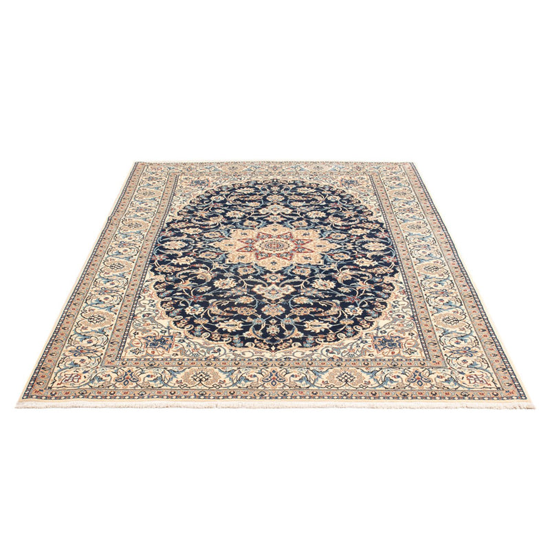 Perser Rug - Nain - Premium - 196 x 133 cm - dark blue