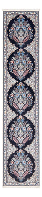 Runner Perser Rug - Nain - Premium - 202 x 46 cm - dark blue