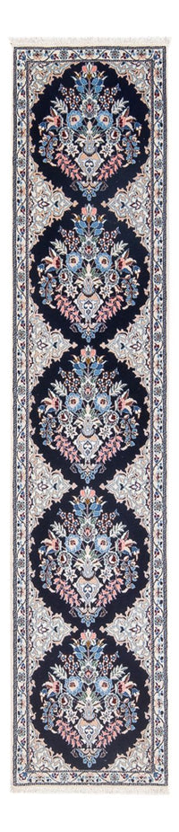 Runner Perser Rug - Nain - Premium - 202 x 46 cm - dark blue