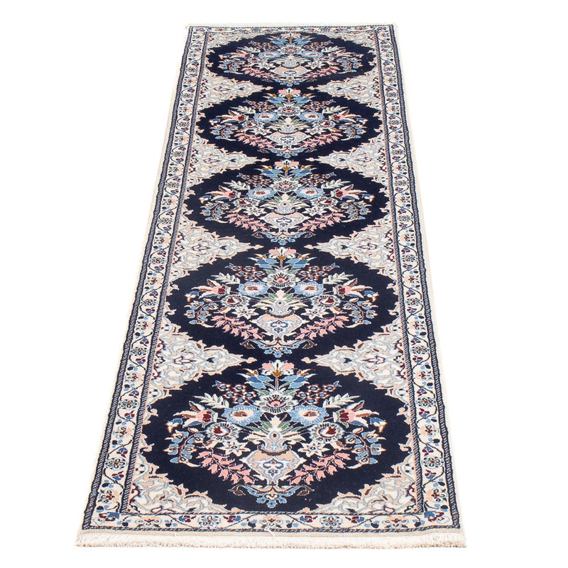 Runner Perser Rug - Nain - Premium - 202 x 46 cm - dark blue