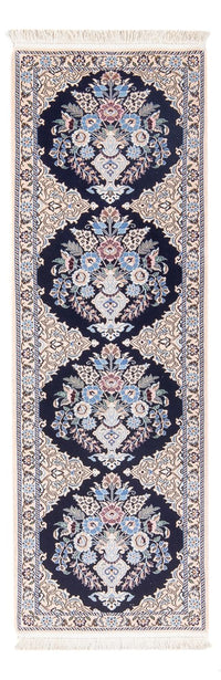 Runner Perser Rug - Nain - Premium - 156 x 50 cm - dark blue