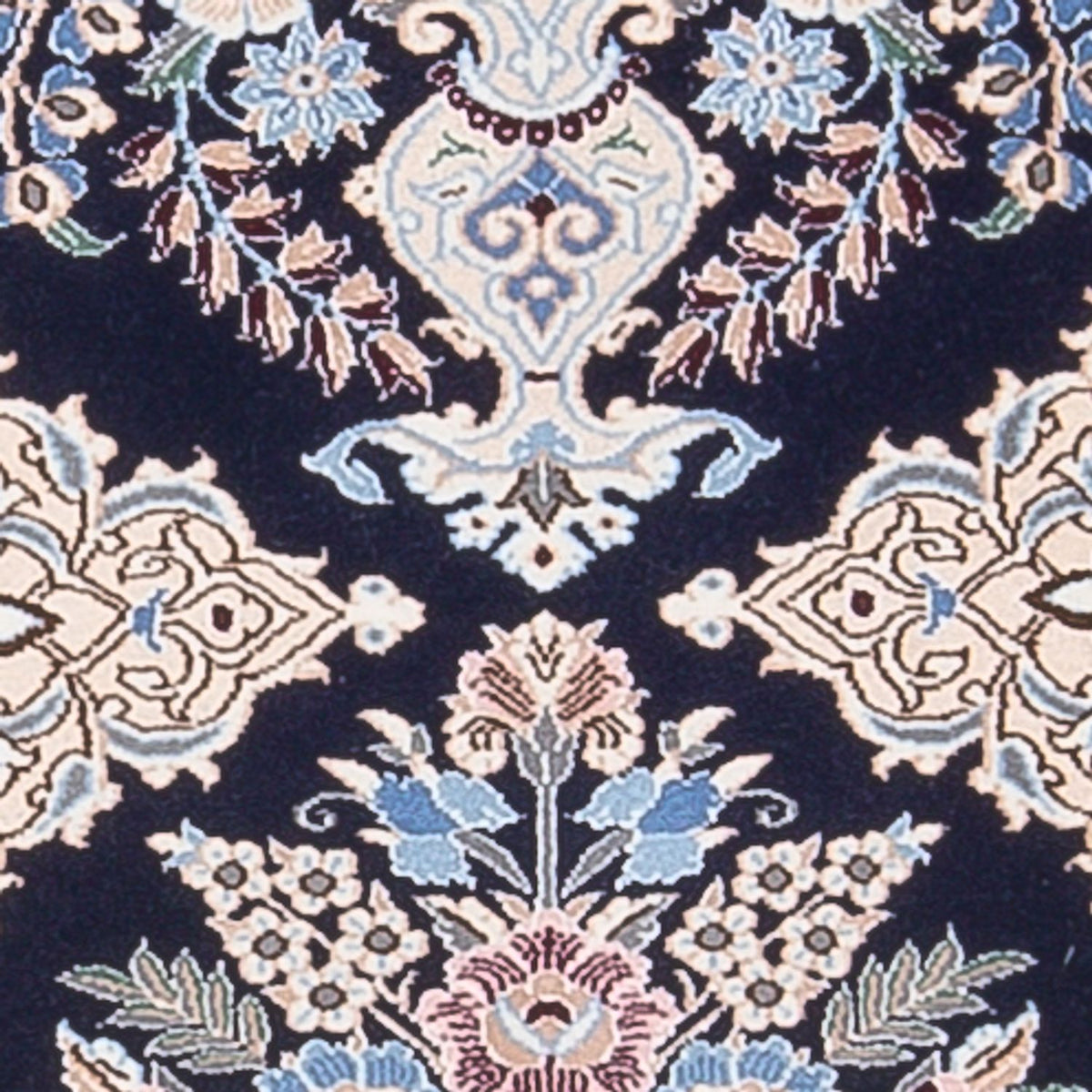 Runner Perser Rug - Nain - Premium - 156 x 50 cm - dark blue