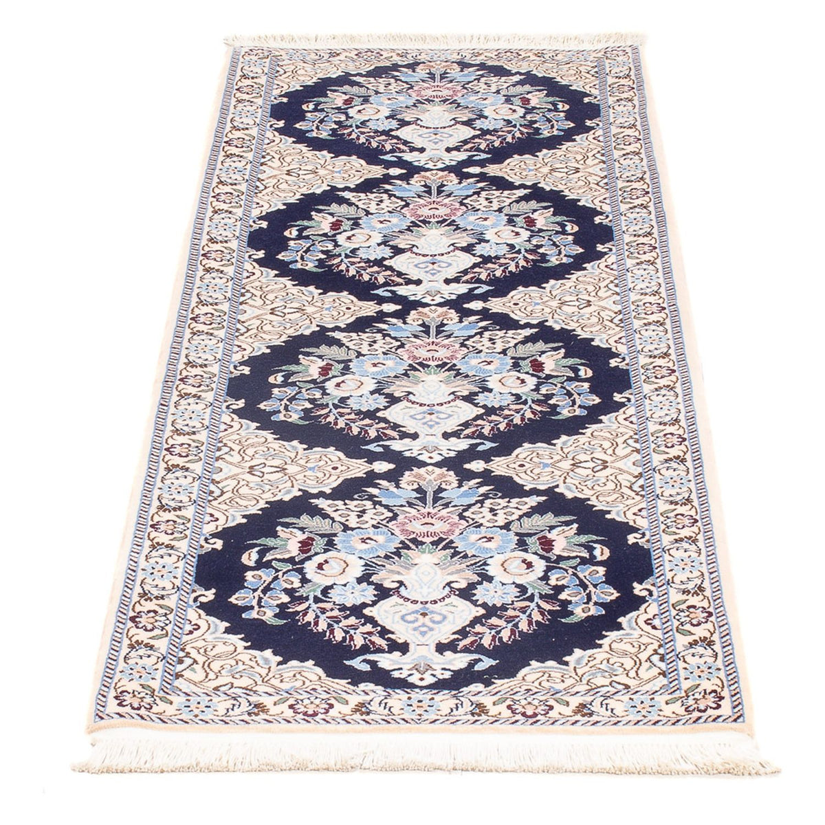 Runner Perser Rug - Nain - Premium - 156 x 50 cm - dark blue