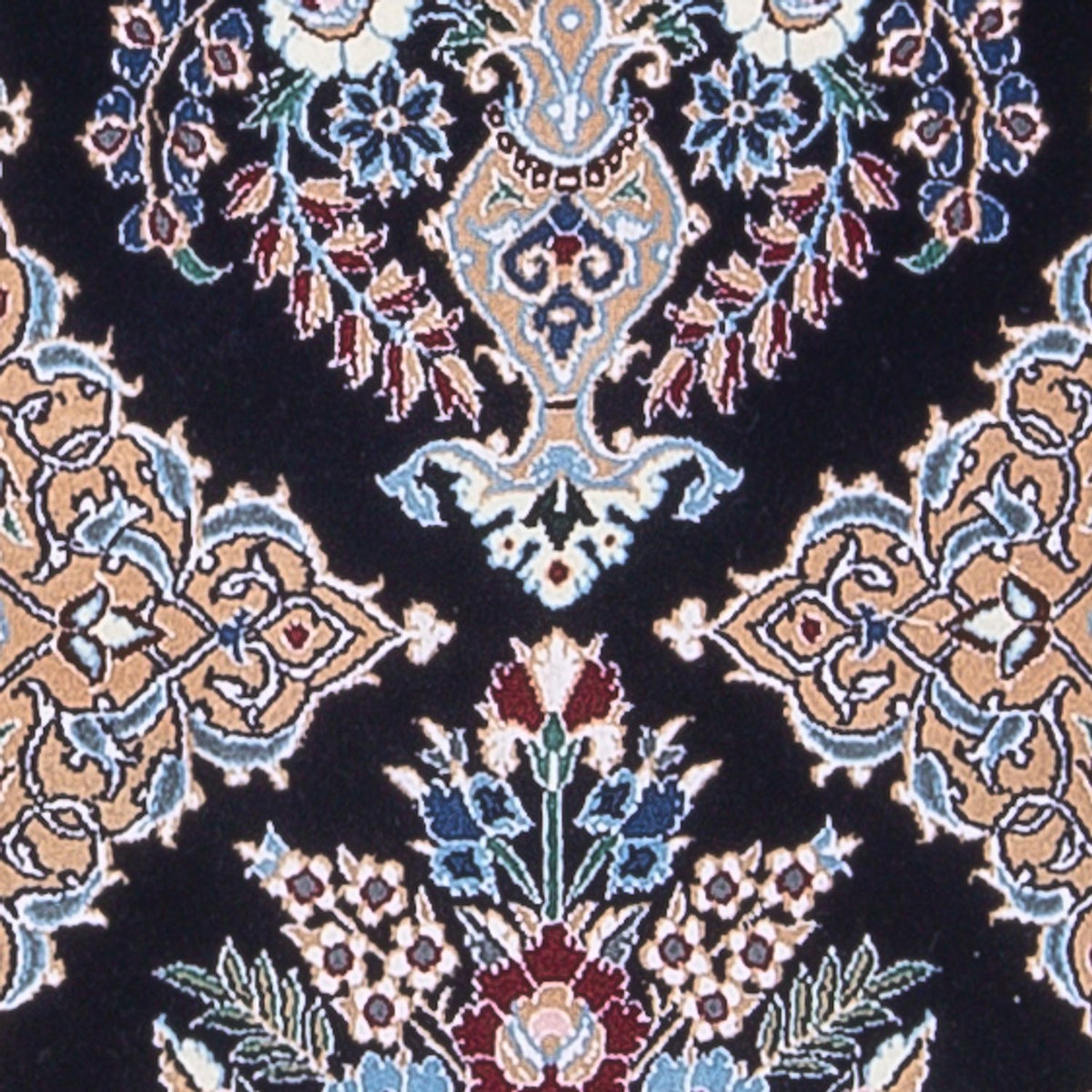 Runner Perser Rug - Nain - Premium - 230 x 47 cm - dark blue