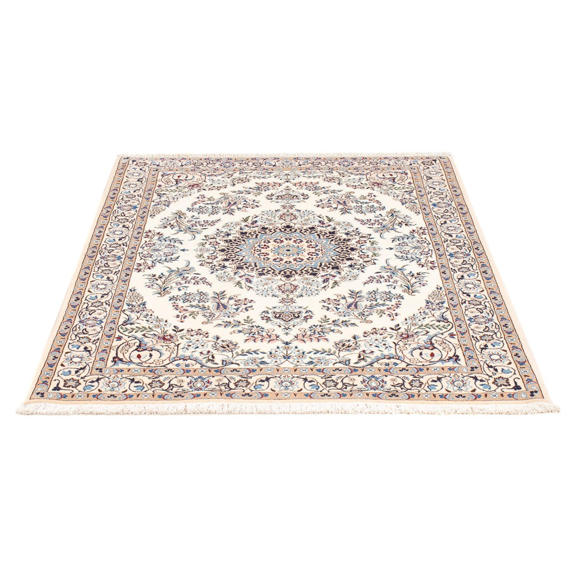 Perser Rug - Nain - Premium - 132 x 98 cm - cream