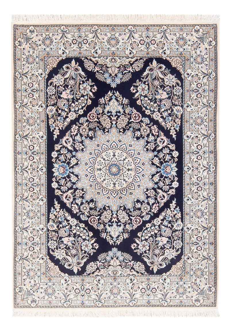 Perser Rug - Nain - Premium - 147 x 104 cm - dark blue