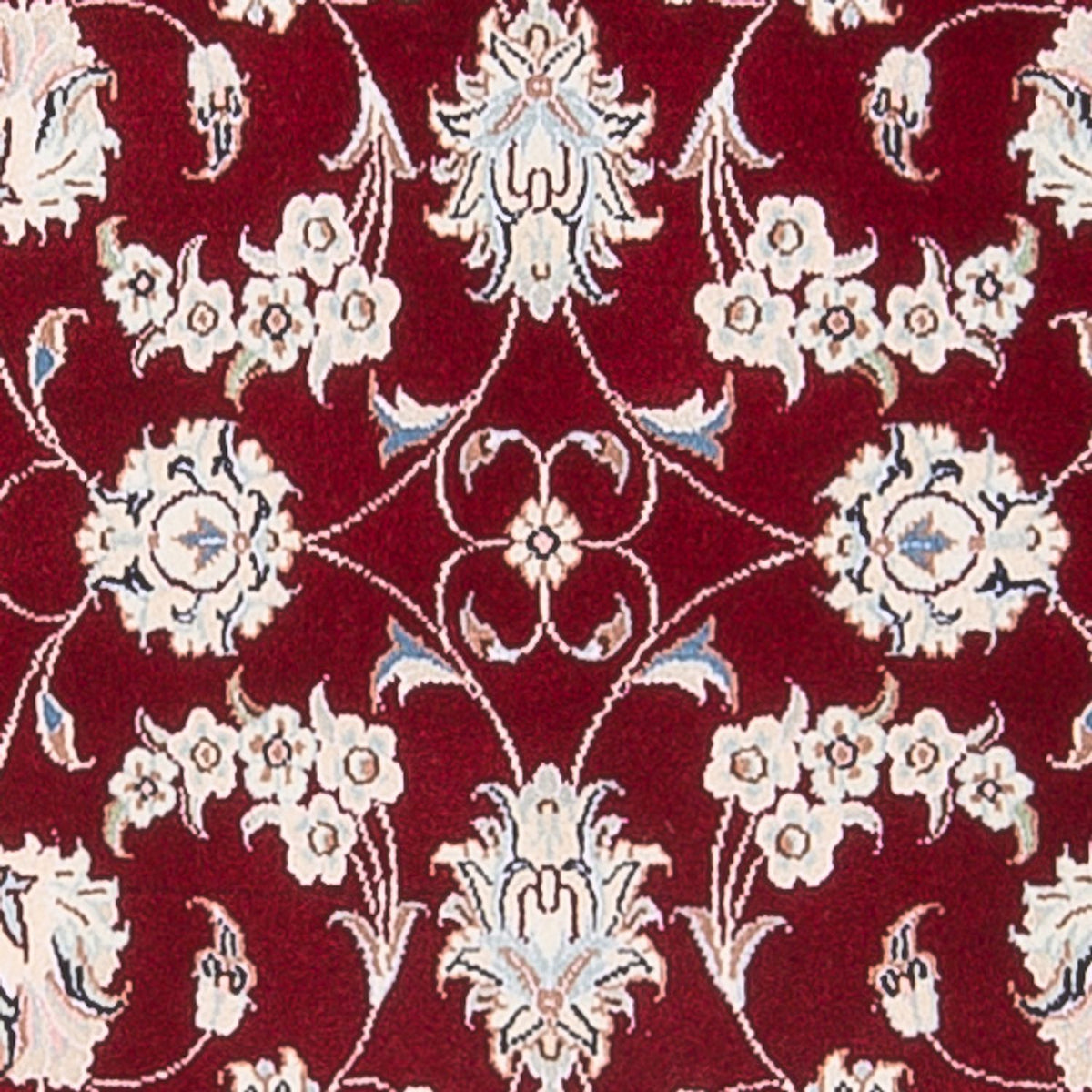 Perser Rug - Nain - Premium - 126 x 84 cm - red