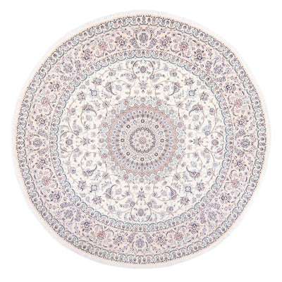 Perser Rug - Nain - Premium round  - 247 x 247 cm - cream