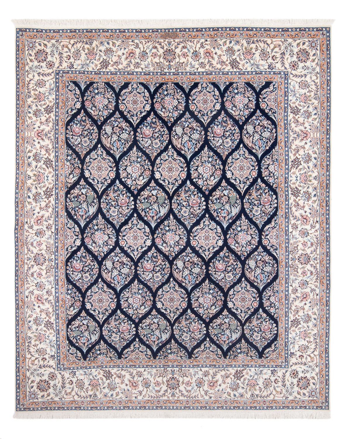 Perser Rug - Nain - Premium - 255 x 204 cm - dark blue