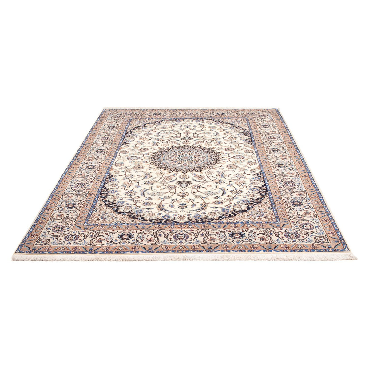 Perser Rug - Nain - Premium - 235 x 152 cm - cream