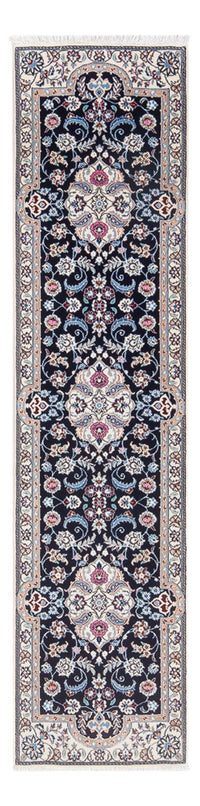 Runner Perser Rug - Nain - Premium - 196 x 50 cm - dark blue