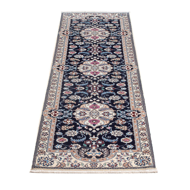 Runner Perser Rug - Nain - Premium - 196 x 50 cm - dark blue
