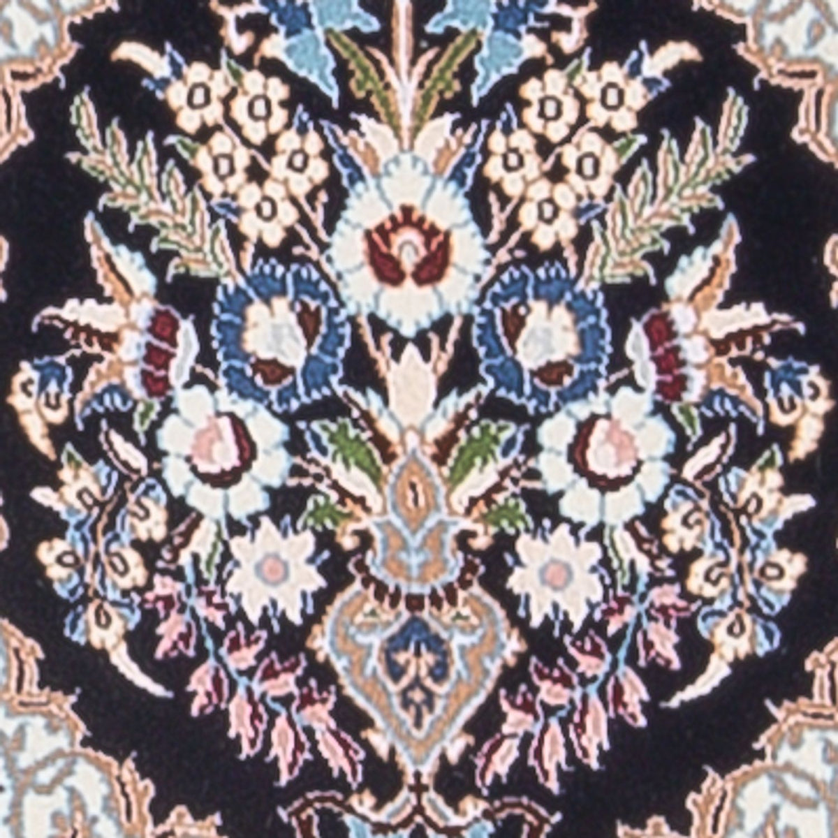 Runner Perser Rug - Nain - Premium - 215 x 33 cm - dark blue