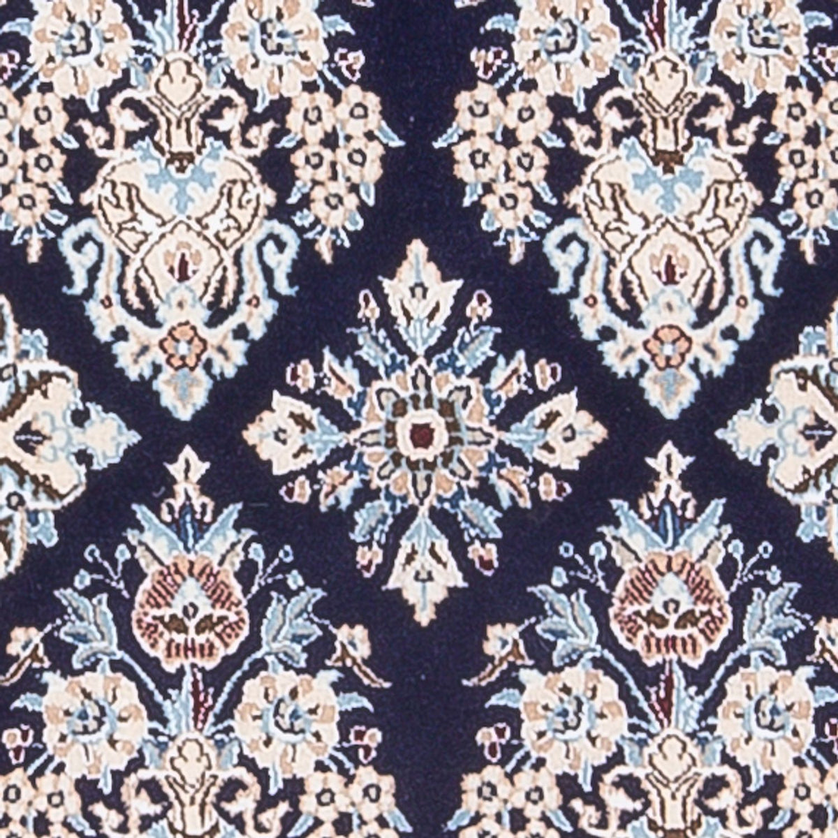 Runner Perser Rug - Nain - Premium - 210 x 48 cm - dark blue