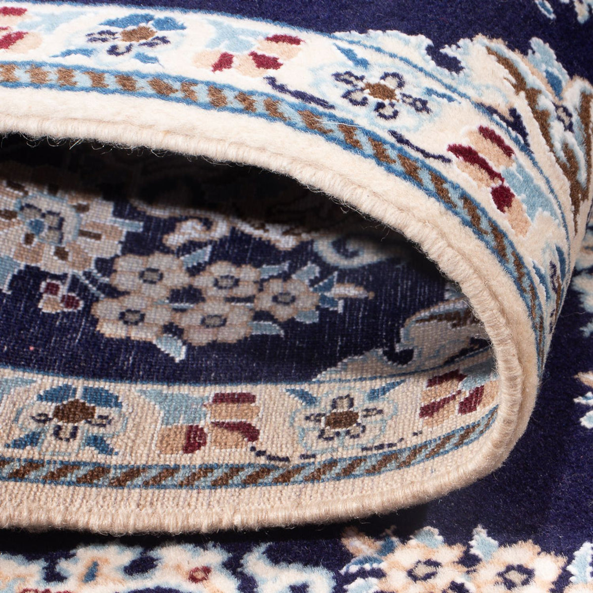 Runner Perser Rug - Nain - Premium - 210 x 48 cm - dark blue