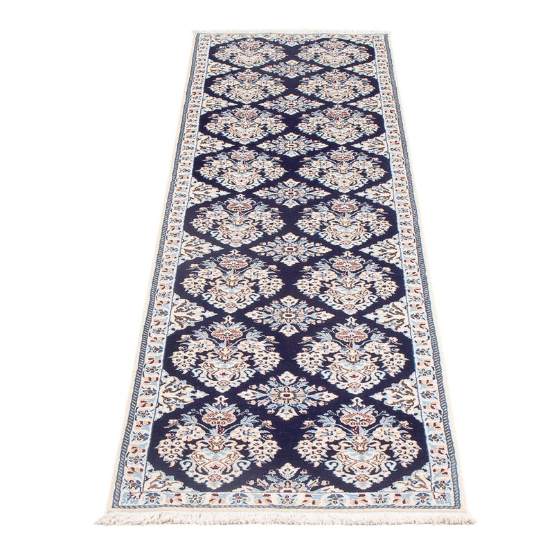 Runner Perser Rug - Nain - Premium - 210 x 48 cm - dark blue