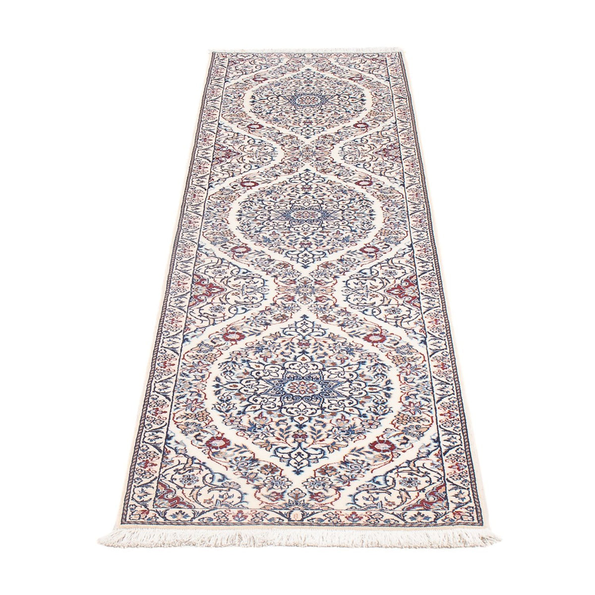 Runner Perser Rug - Nain - Premium - 209 x 49 cm - dark beige