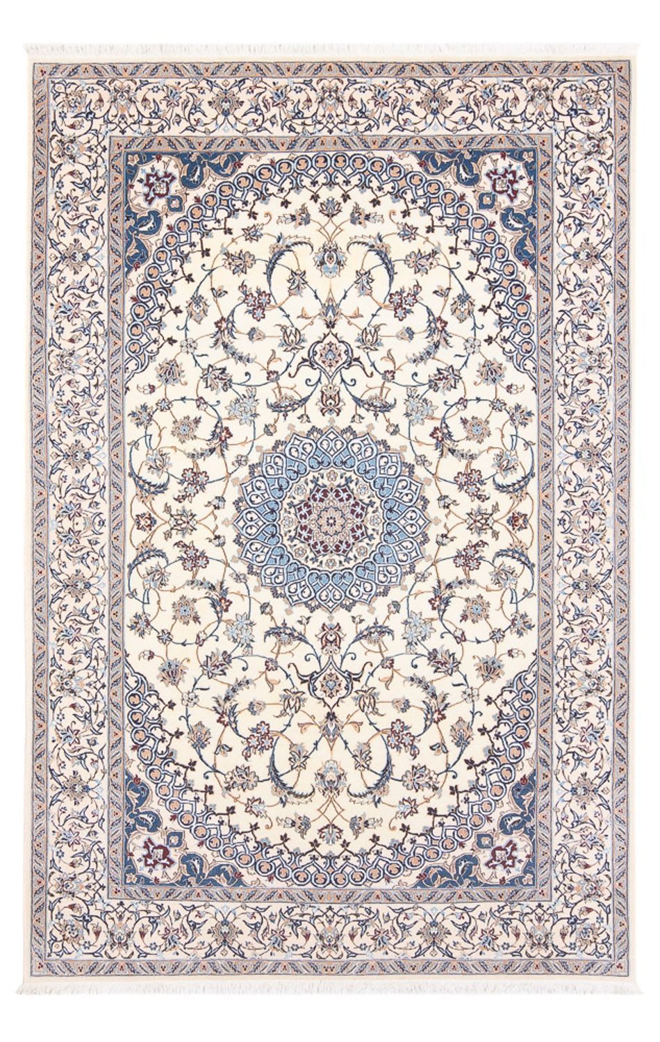 Perser Rug - Nain - Premium - 211 x 130 cm - cream