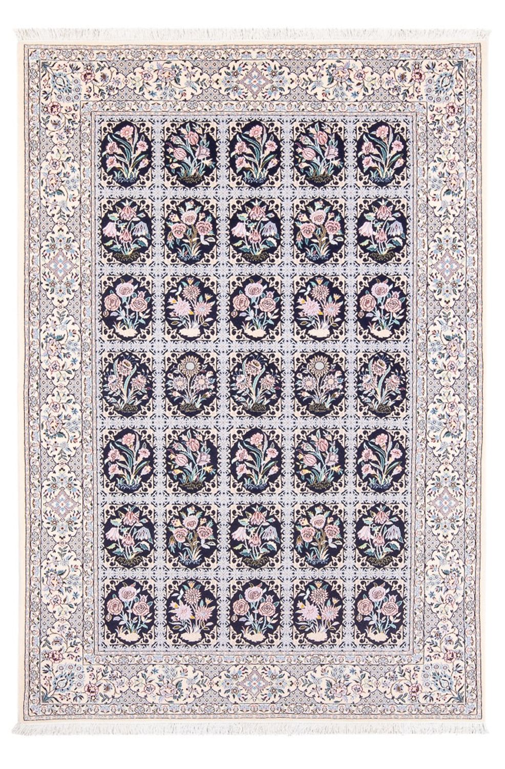 Perser Rug - Nain - Premium - 220 x 148 cm - dark blue