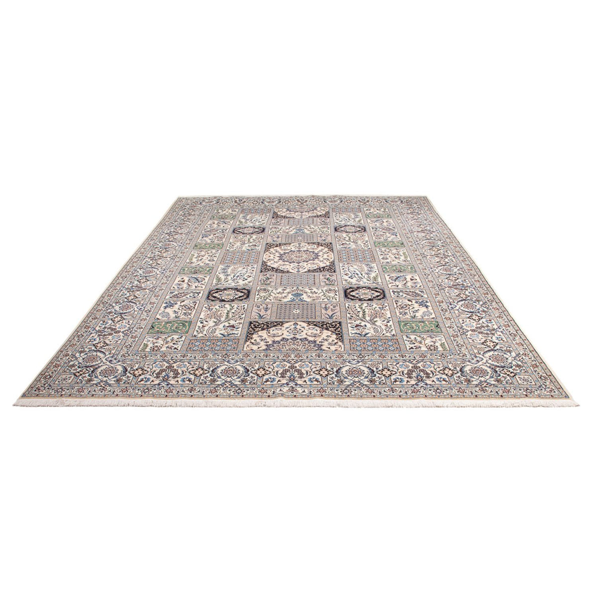 Perser Rug - Nain - Premium - 305 x 208 cm - light grey