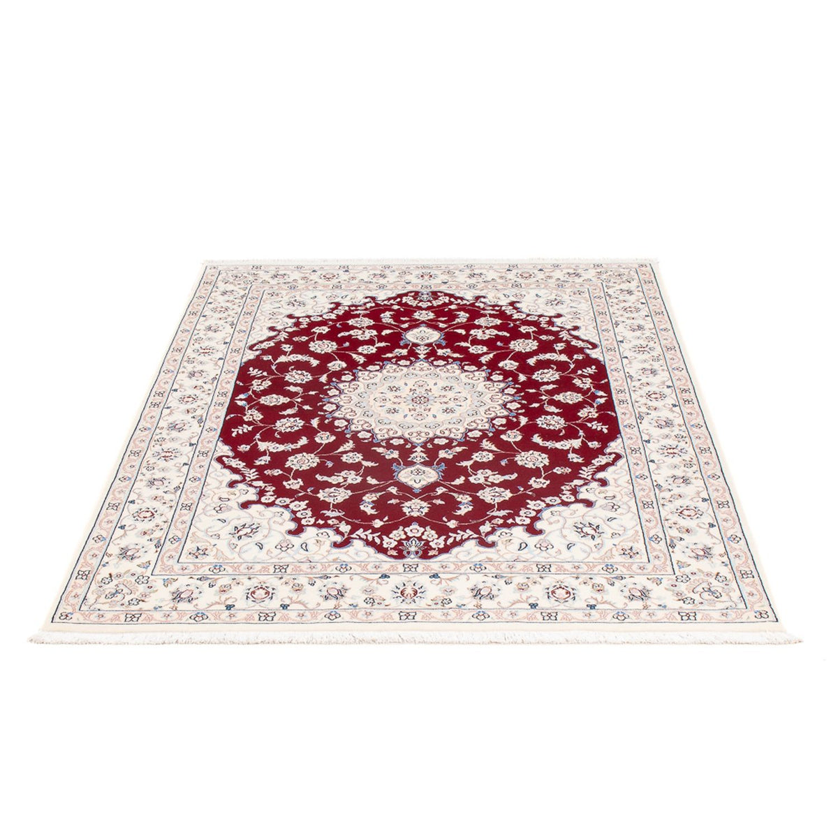Perser Rug - Nain - Premium - 157 x 108 cm - red