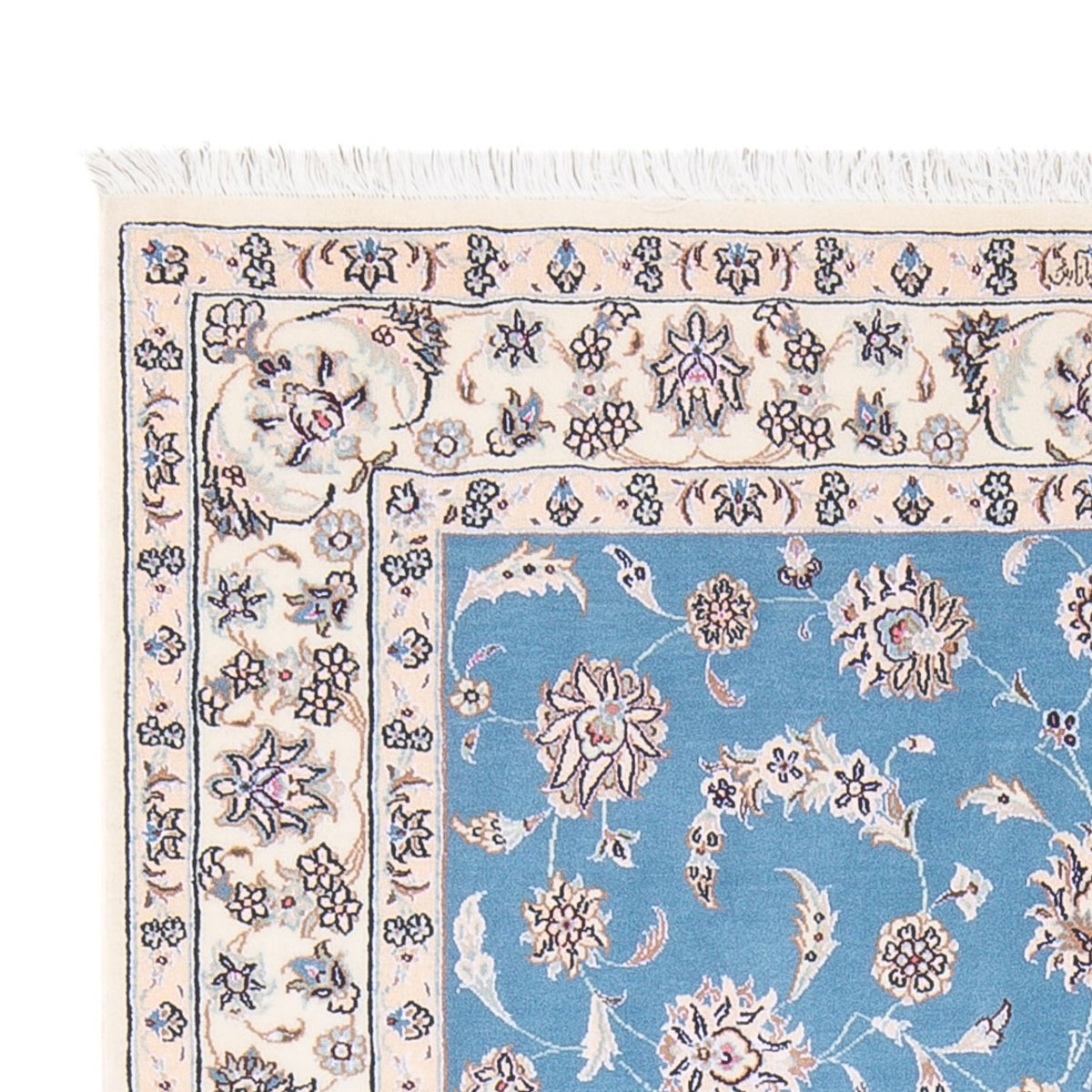 Perser Rug - Nain - Premium - 160 x 108 cm - blue