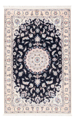 Perser Rug - Nain - Premium - 141 x 93 cm - dark blue