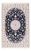 Perser Rug - Nain - Premium - 141 x 93 cm - dark blue