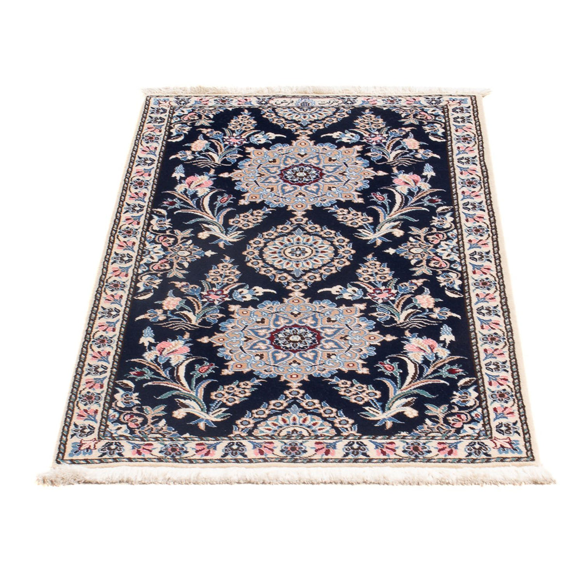 Perser Rug - Nain - Premium - 112 x 57 cm - dark blue