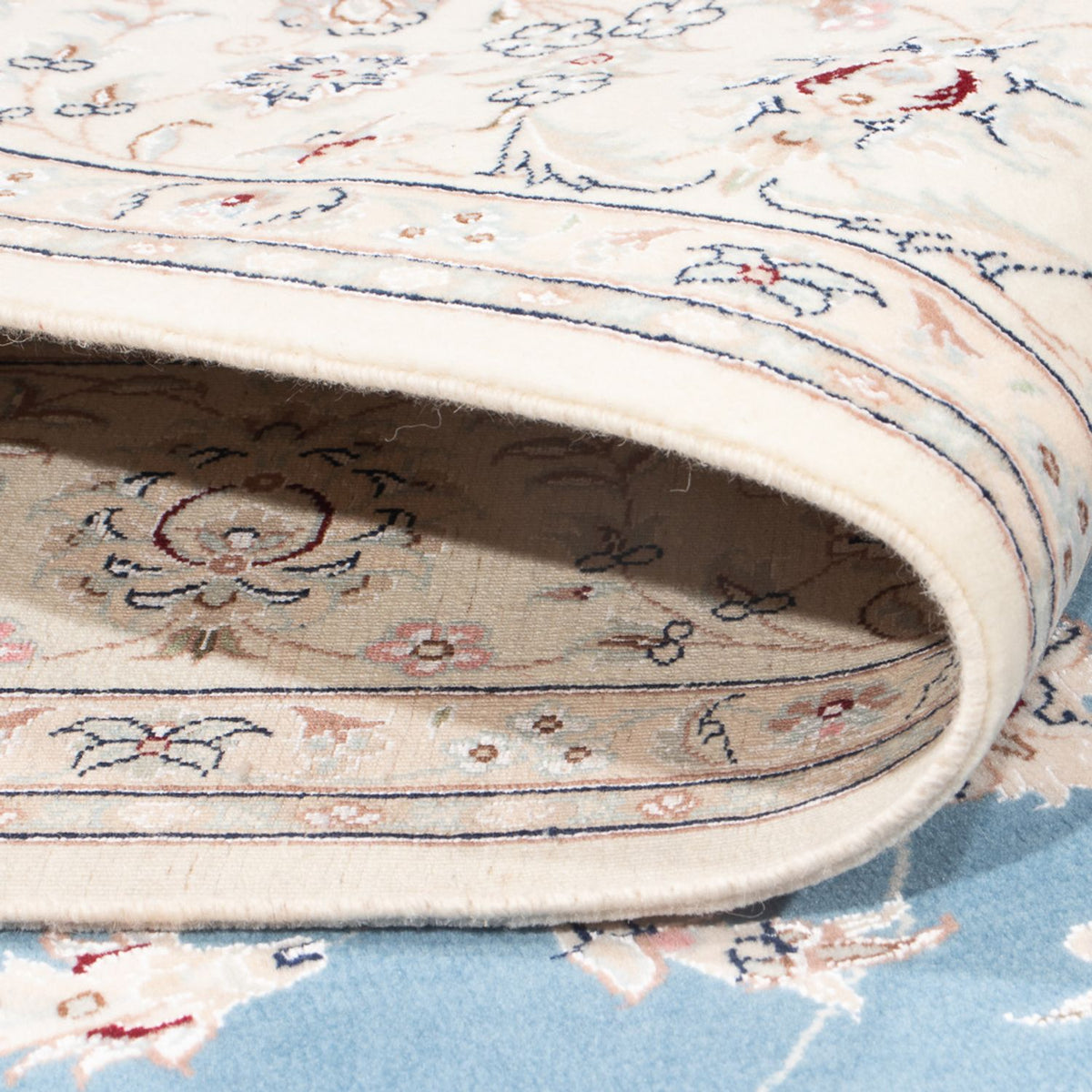 Perser Rug - Nain - Premium - 200 x 155 cm - blue