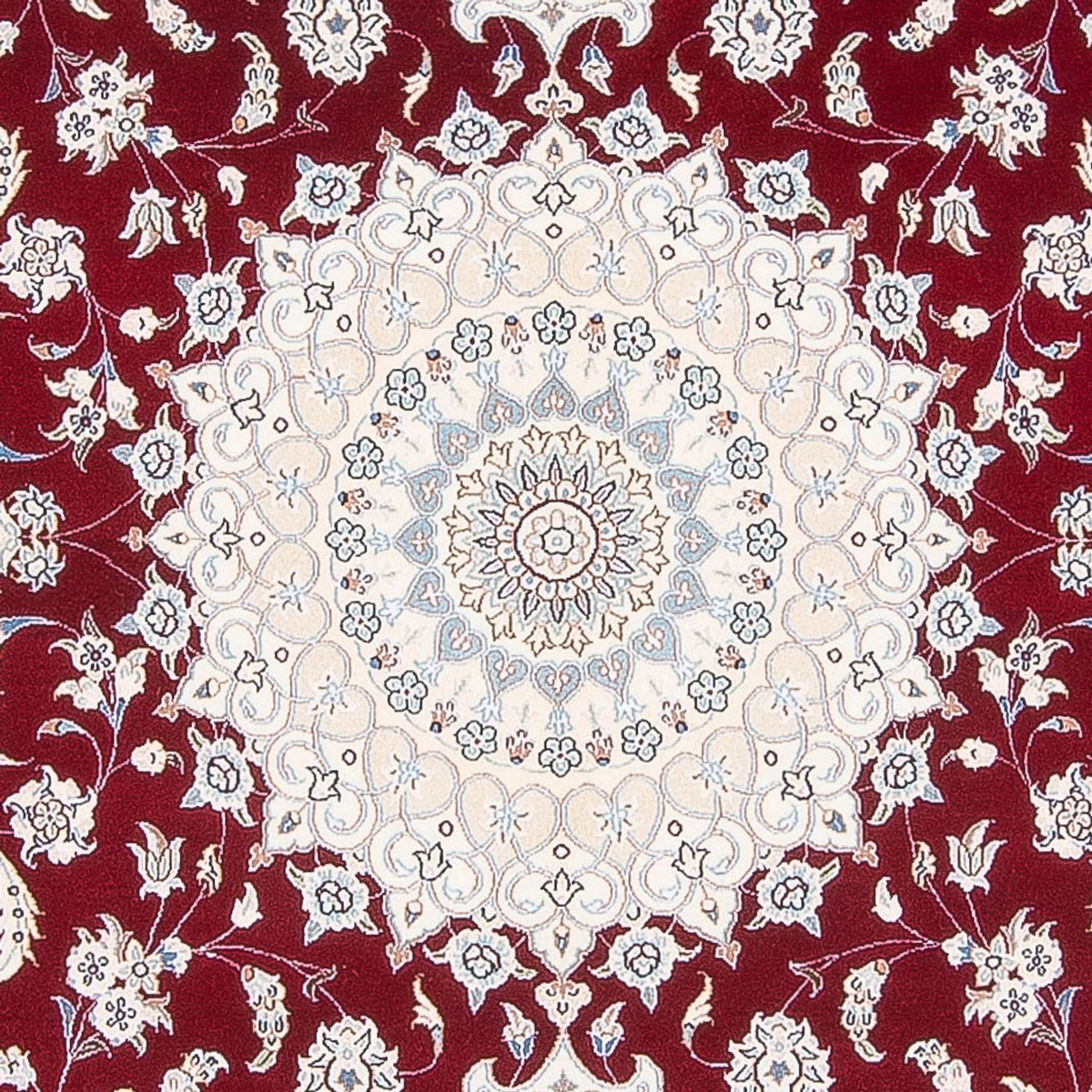 Perser Rug - Nain - Premium - 206 x 151 cm - red