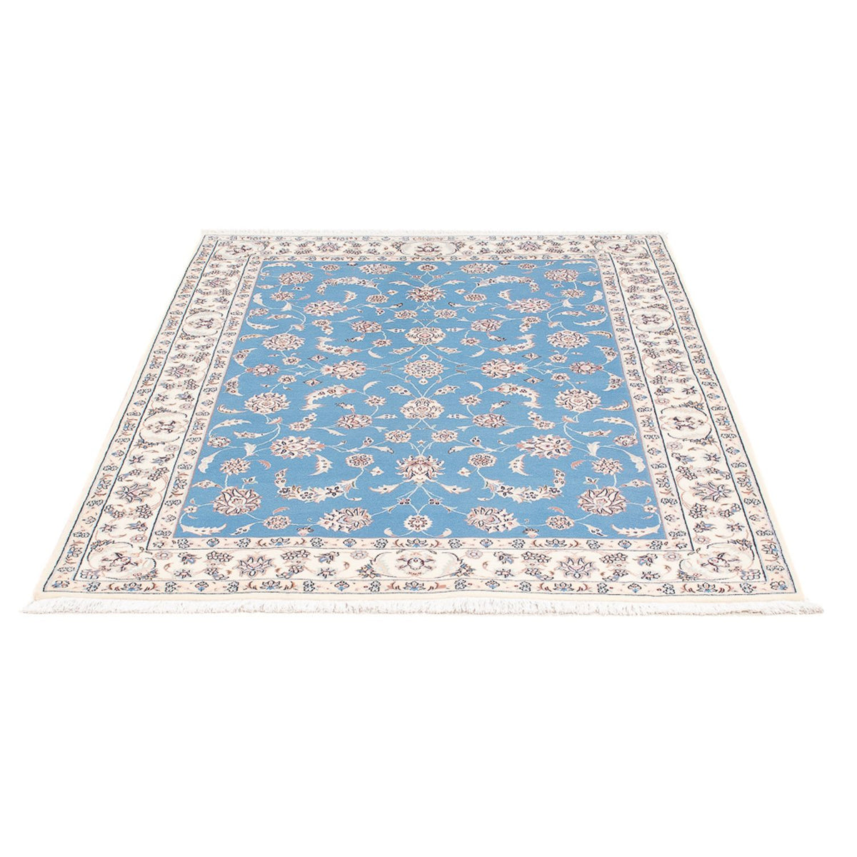 Perser Rug - Nain - Premium - 155 x 110 cm - blue