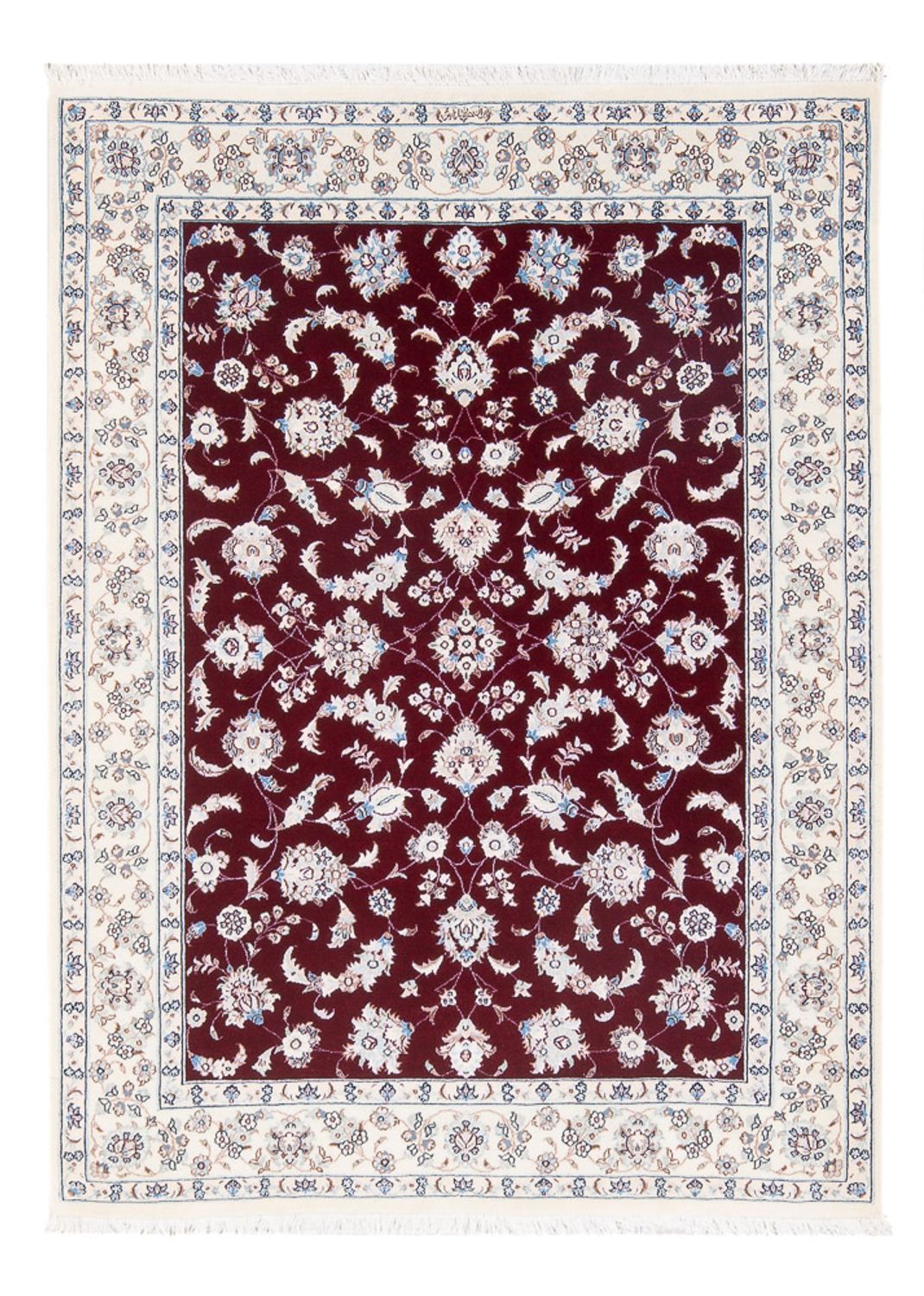 Perser Rug - Nain - Premium - 153 x 108 cm - red