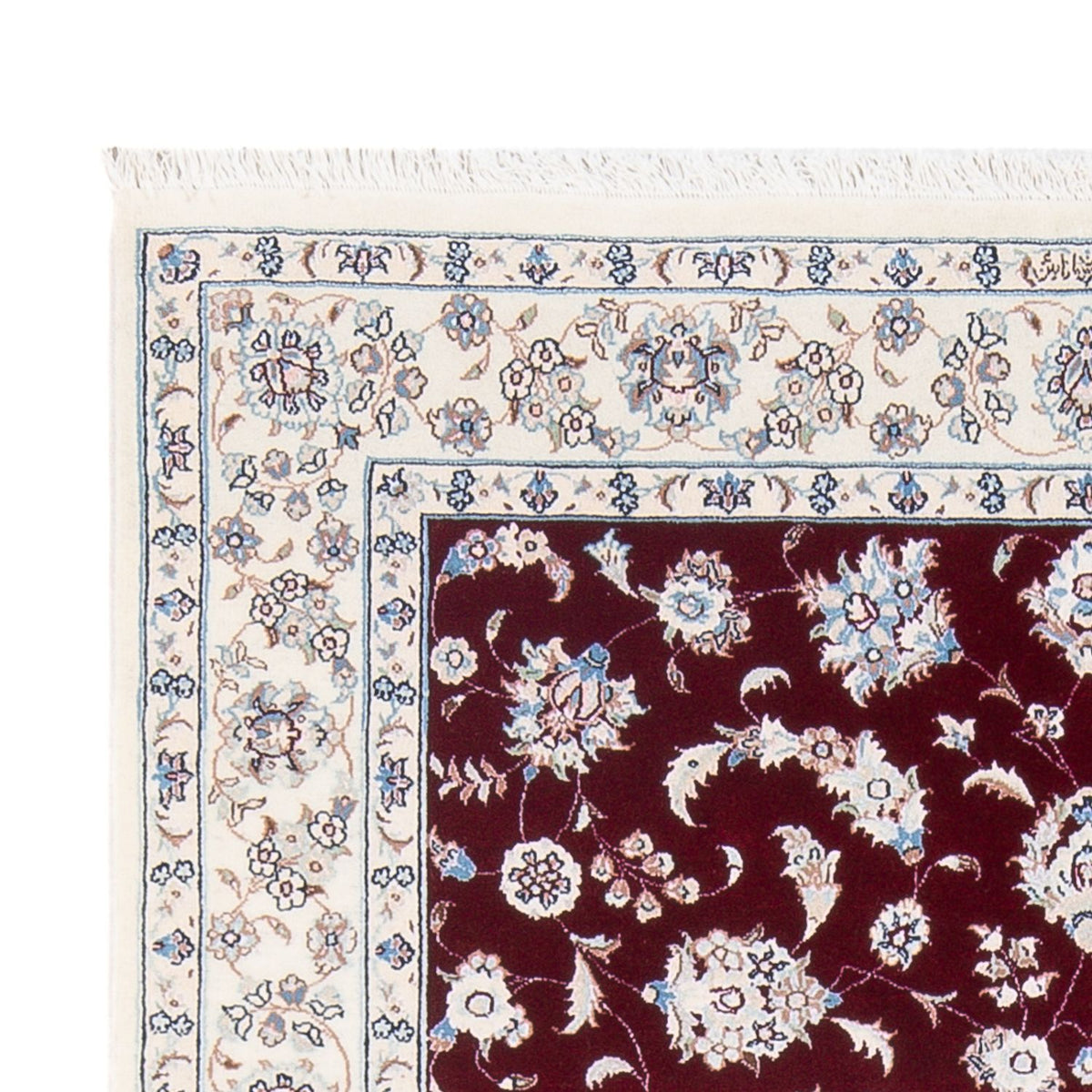 Perser Rug - Nain - Premium - 153 x 108 cm - red