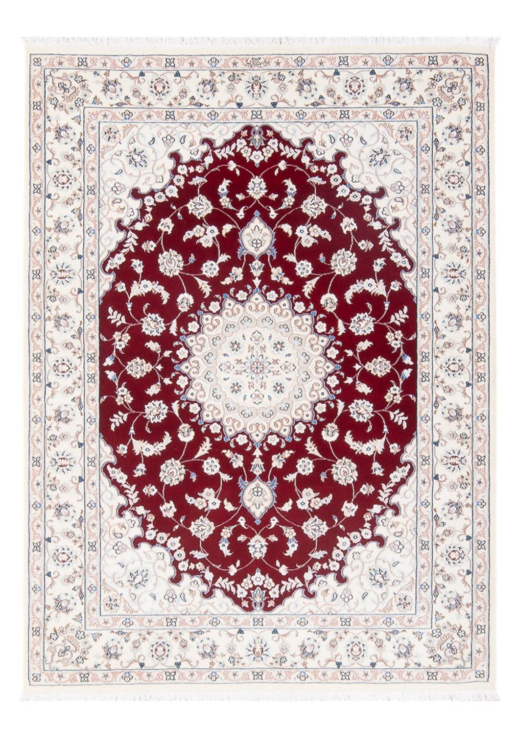 Perser Rug - Nain - Premium - 157 x 110 cm - red