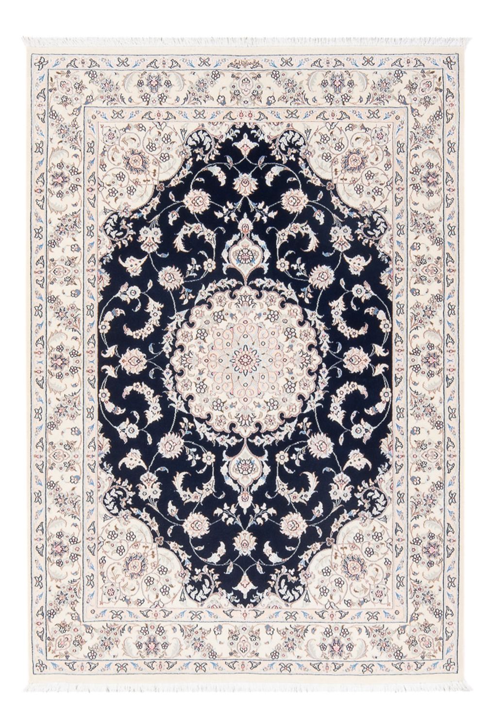 Perser Rug - Nain - Premium - 160 x 110 cm - dark blue