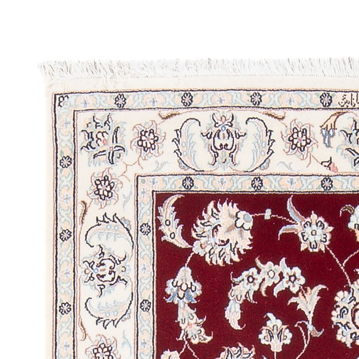 Perser Rug - Nain - Premium - 121 x 82 cm - red