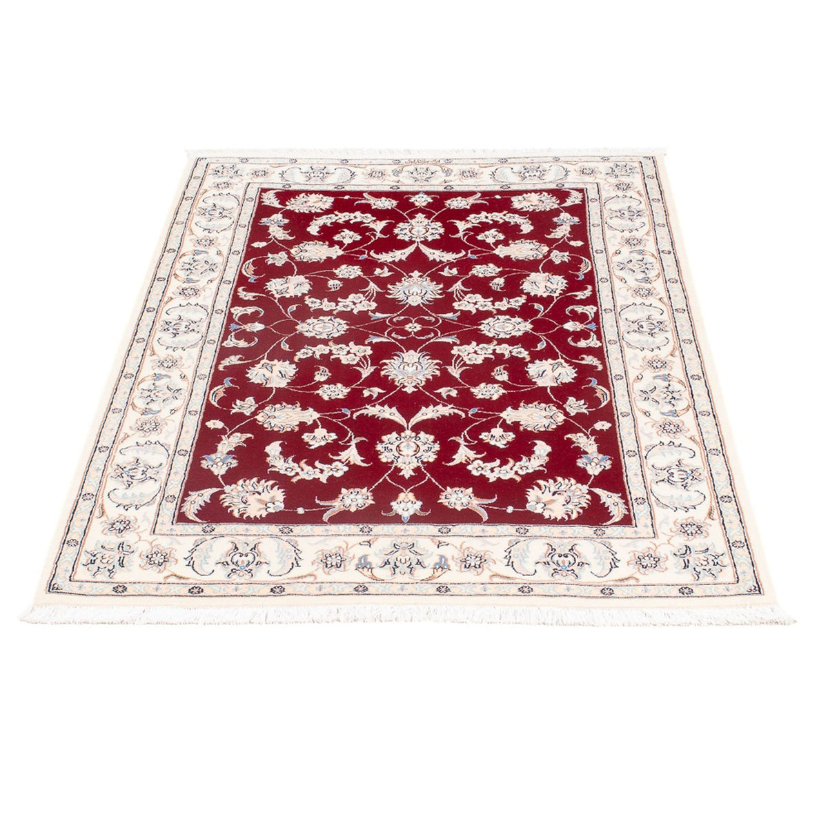 Perser Rug - Nain - Premium - 121 x 80 cm - red