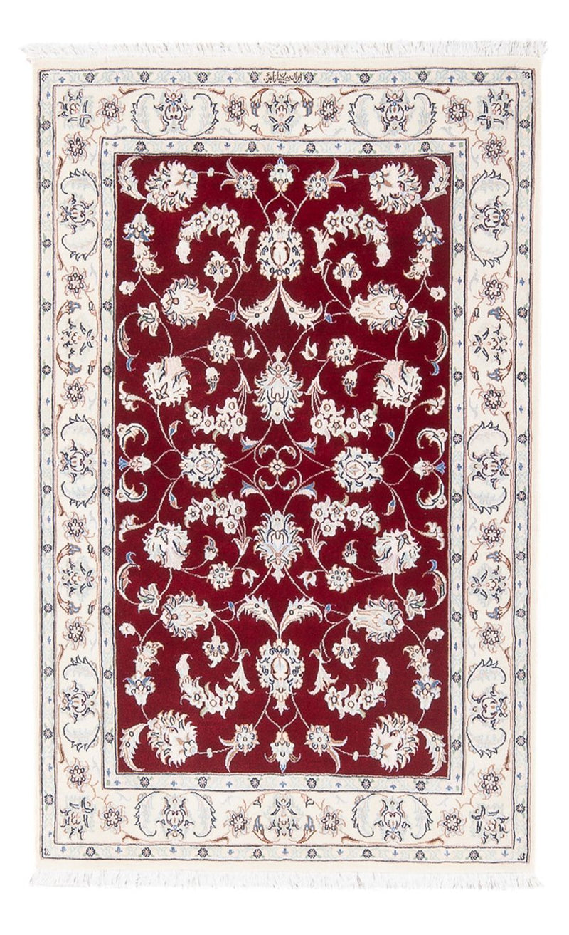 Perser Rug - Nain - Premium - 125 x 83 cm - red