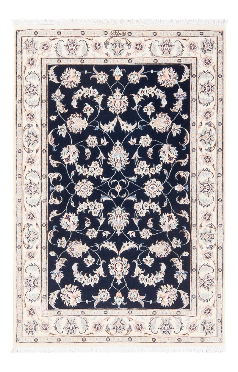 Perser Rug - Nain - Premium - 120 x 81 cm - dark blue