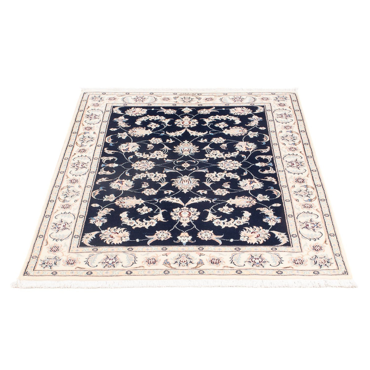 Perser Rug - Nain - Premium - 120 x 81 cm - dark blue