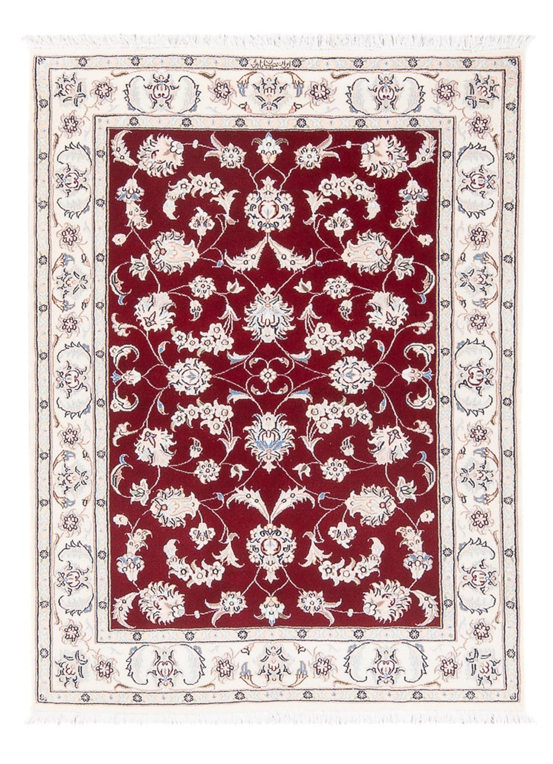 Perser Rug - Nain - Premium - 115 x 80 cm - red