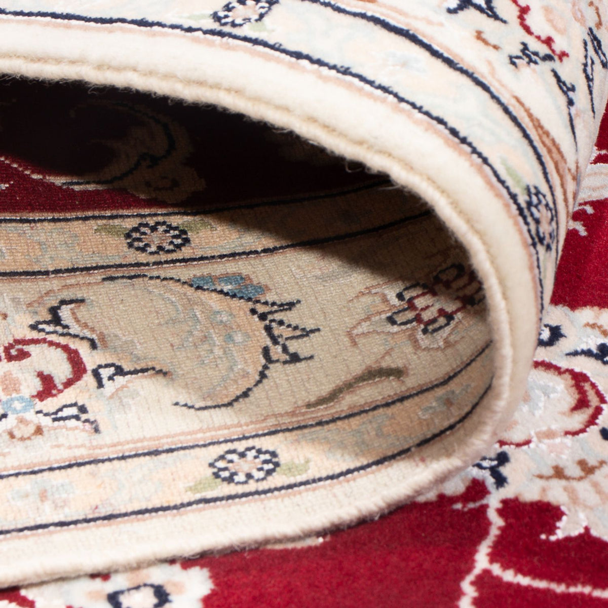 Perser Rug - Nain - Premium - 115 x 80 cm - red