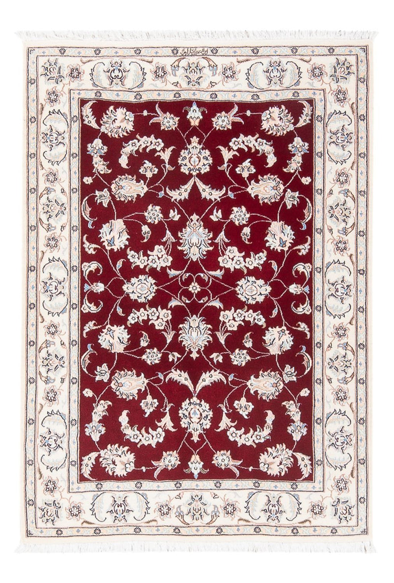 Perser Rug - Nain - Premium - 118 x 83 cm - red