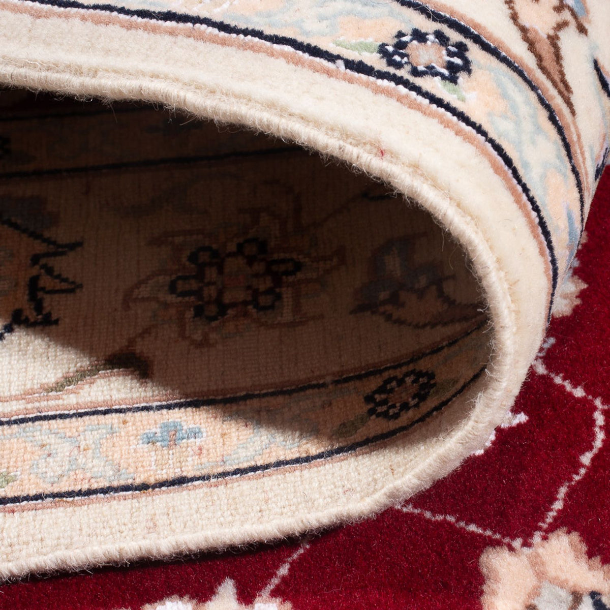 Perser Rug - Nain - Premium - 118 x 83 cm - red