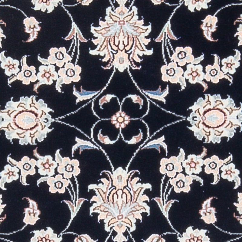 Perser Rug - Nain - Premium - 123 x 81 cm - dark blue