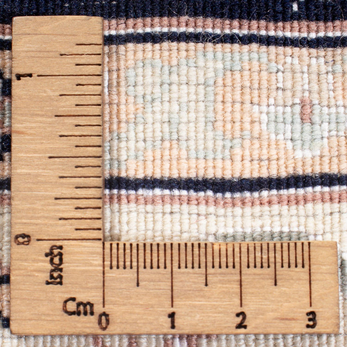 Perser Rug - Nain - Premium - 123 x 81 cm - dark blue