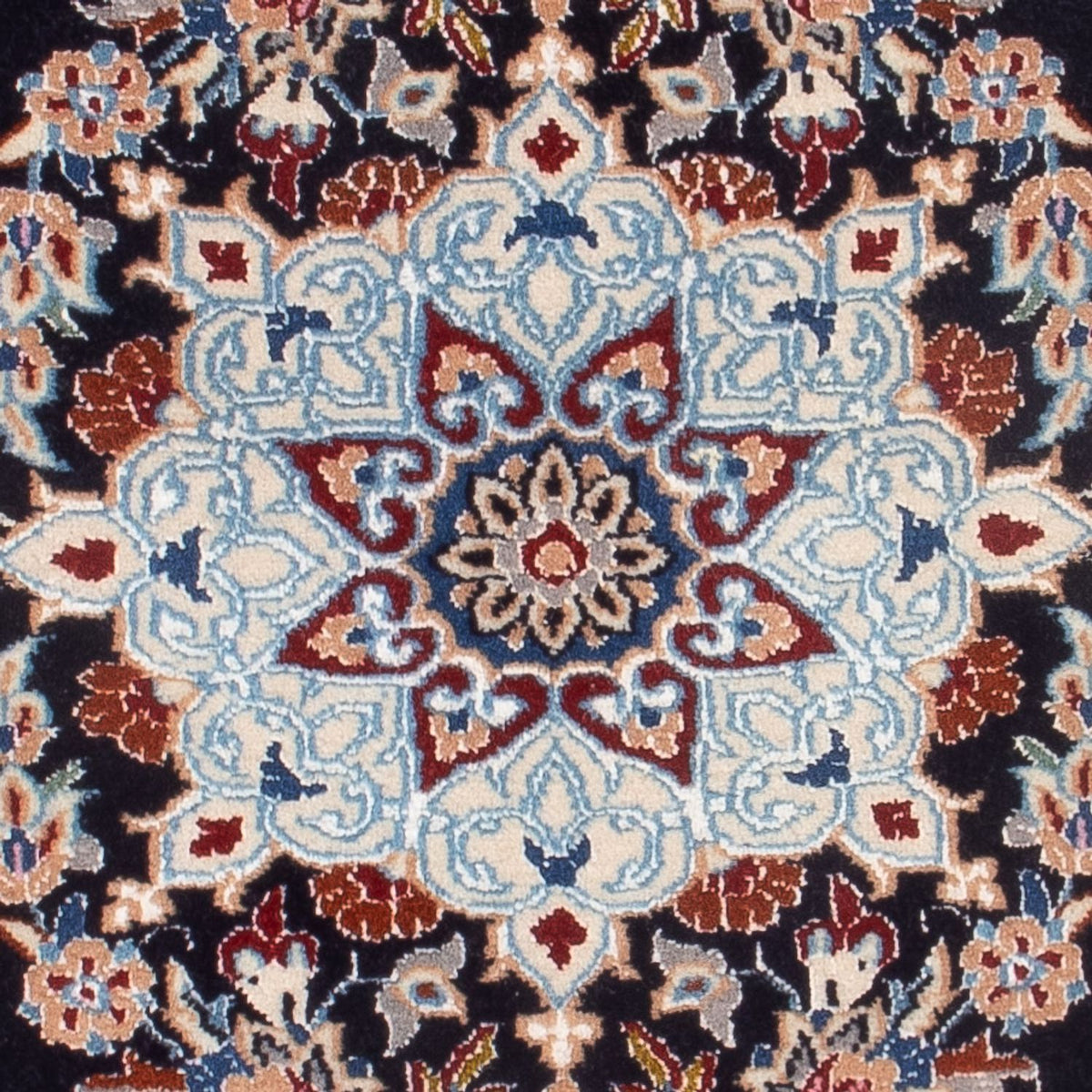 Perser Rug - Nain - Premium - 75 x 50 cm - dark blue