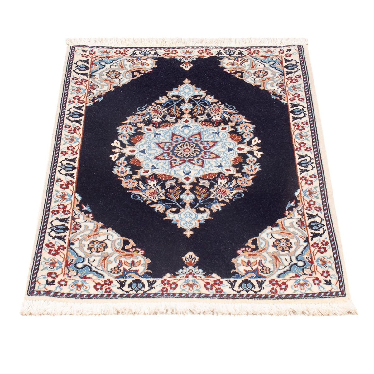 Perser Rug - Nain - Premium - 75 x 50 cm - dark blue