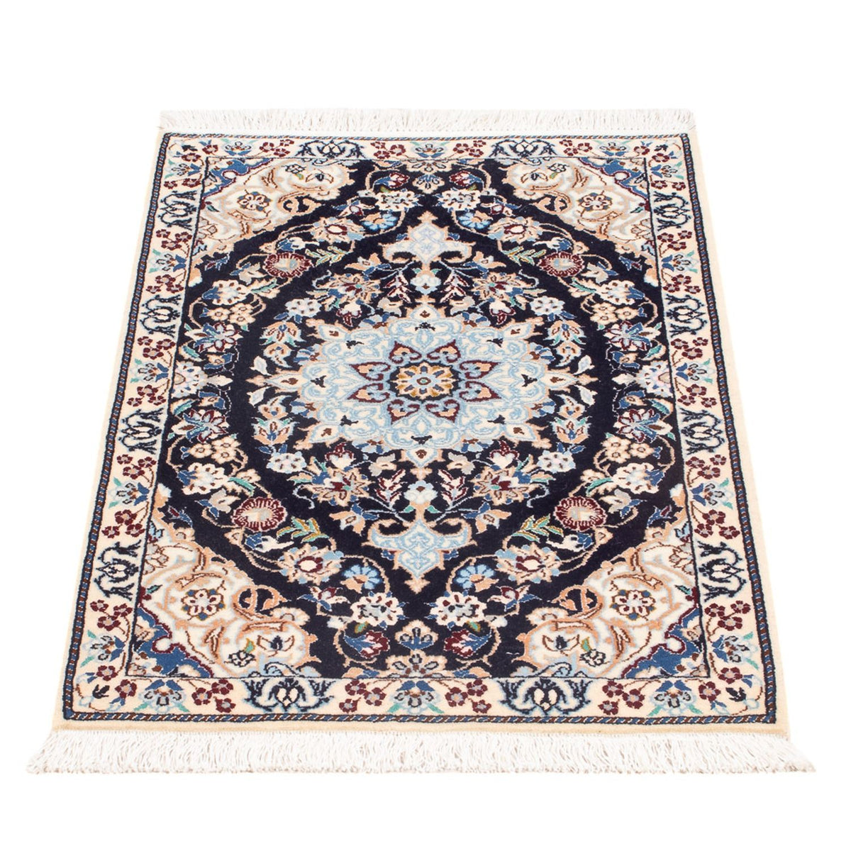Perser Rug - Nain - Premium - 77 x 50 cm - light blue